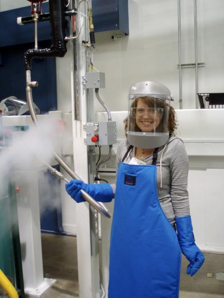 Maddison Ramey at Argonne National Laboratory
